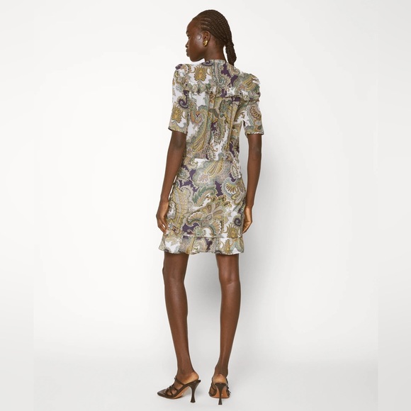 VERONICA BEARD Silk Mini Dress - Picture 3 of 7